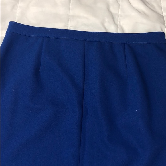 Women’s Royal blue pencil skirt size 14P - Picture 5 of 6
